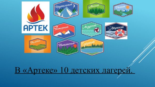 Эмблема лагеря Лесной Артек