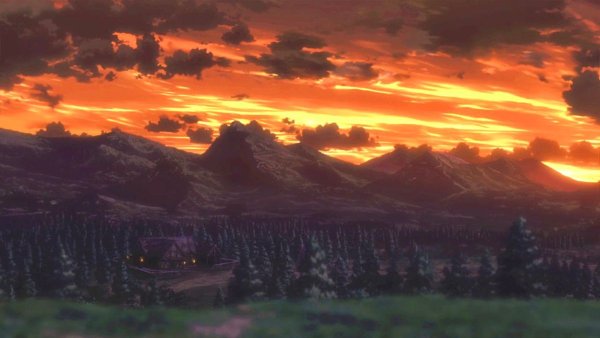 Природа аниме Эстетика атака титанов