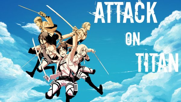 Атака титанов Постер