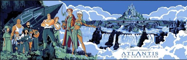 Atlantis the Lost Empire (2001) Постер