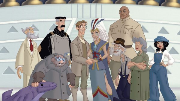 Атлантида Затерянный мир мультфильм