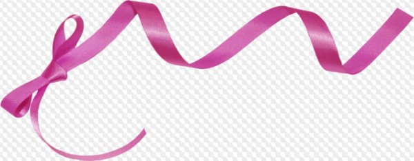 Лента розовая для детей