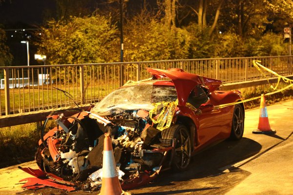 Феррари 458 Италия аварии