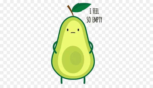 Наклейки "авокадо"