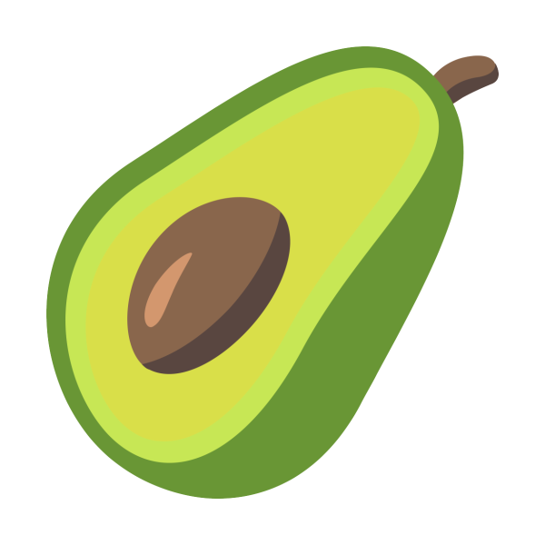 Раскраска скрепыши авокадо