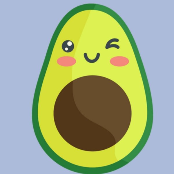 Наклейки "авокадо"