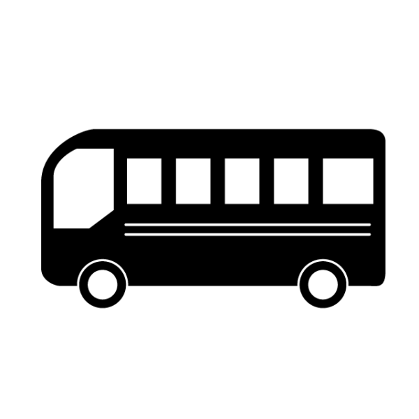 Силуэт автобуса для детей