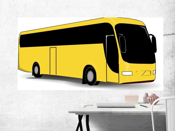 Автобус без фона