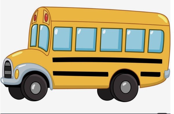 Школьный автобус вектор