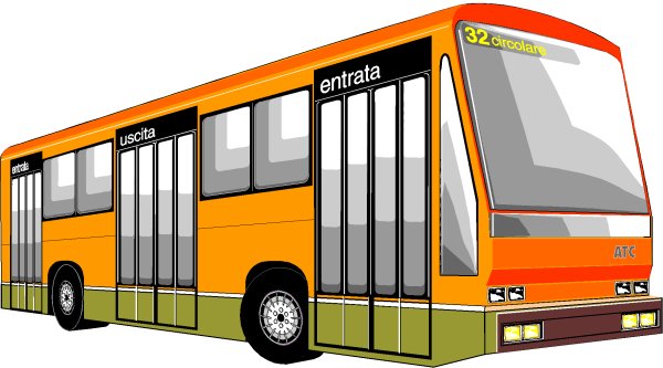Общественный транспорт вектор