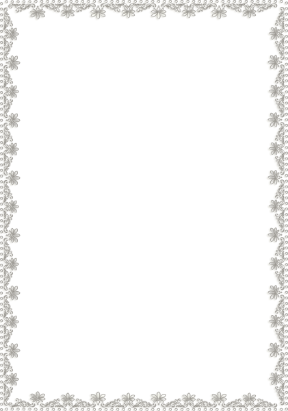 Кружевная рамка для текста