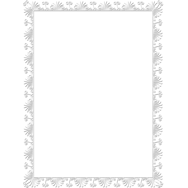 Белая рамка для текста на прозрачном фоне