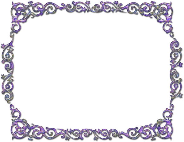 Рамка ажурная тонкая