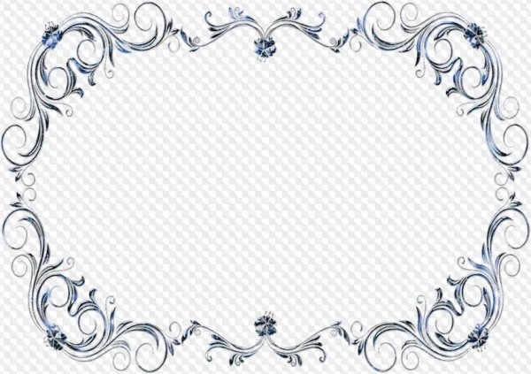 Ажурная рамка