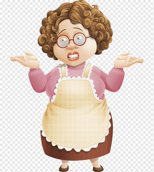 Тетя мультяшная