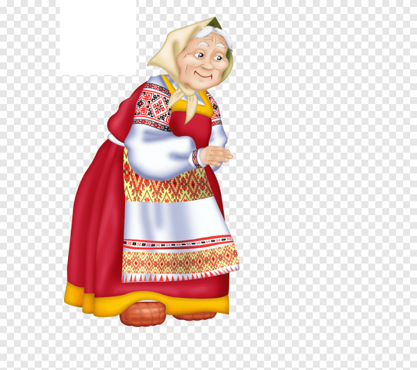 Бабушка без фона