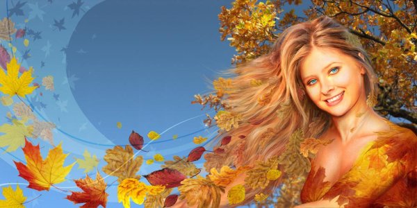 Бабье лето женщина