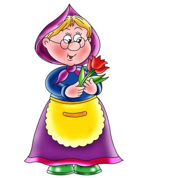 Бабушка рисунок