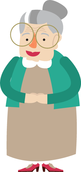 Нарисовать бабушку