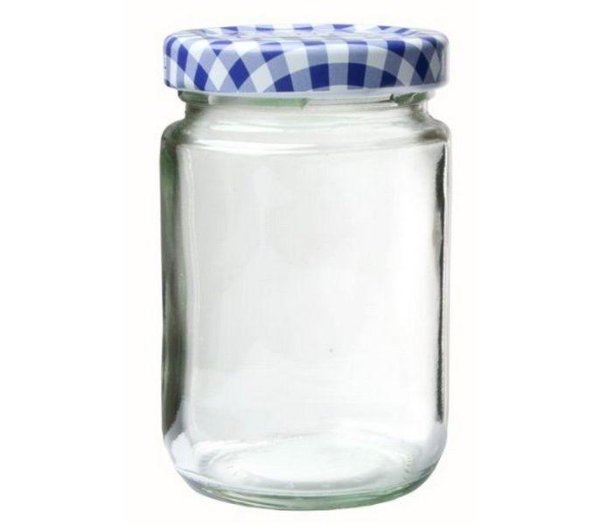 Баночка с резиновой крышкой