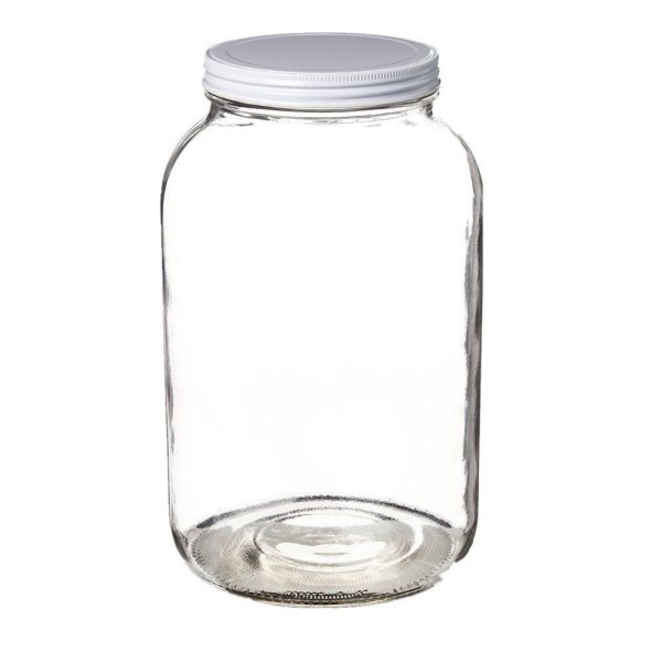 Пустые стеклянные баночки