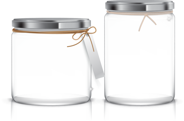 Баночка без фона