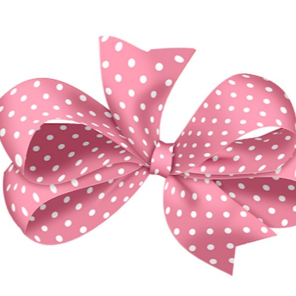 Бантик на голову на прозрачном фоне