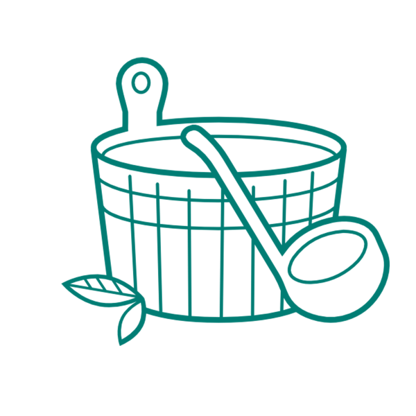 Банный веник значок