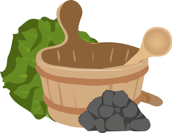 Веник для бани значок