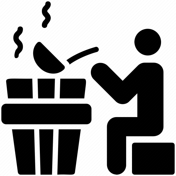 Пиктограмма баня и сауна