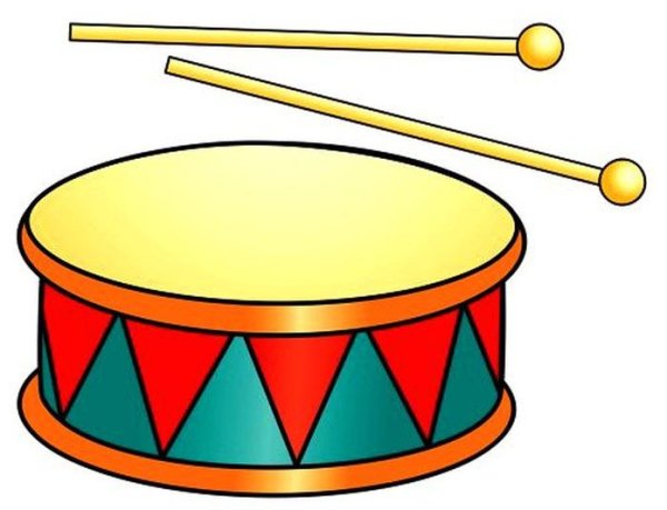 Барабан рисунок