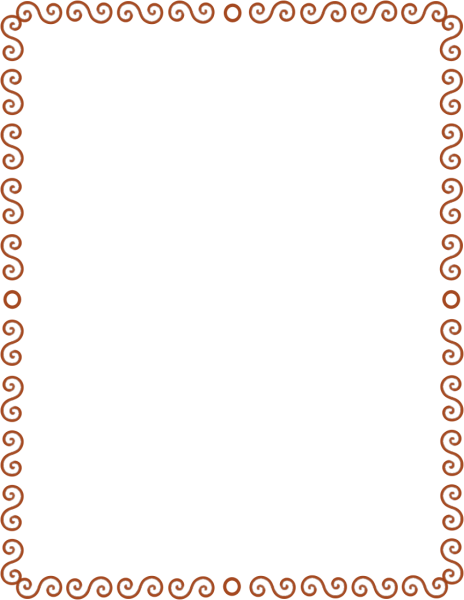 Рамка для текста спирал