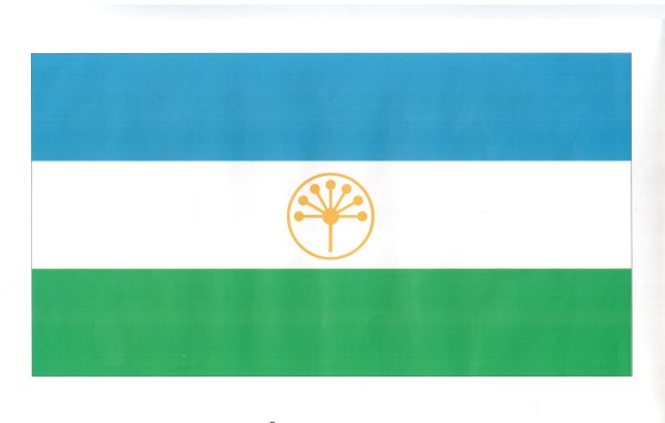 Флаг Республики Башкортостан