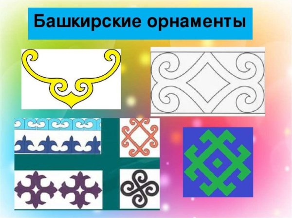 Национальный орнамент Башкирии