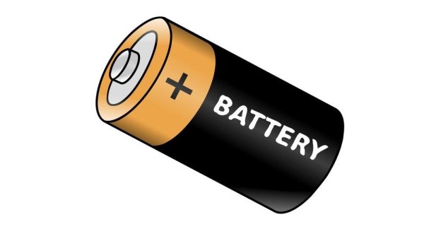 Батарейка нарисованная