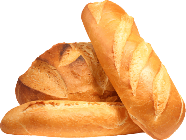 Батон хлеба PNG