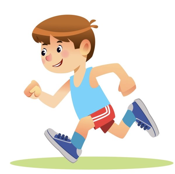 Дети бегают