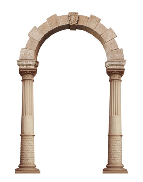 Арка с колоннами