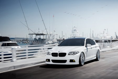 BMW 5 Series (f10) White