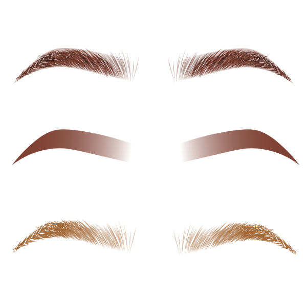 Женские брови для фотошопа