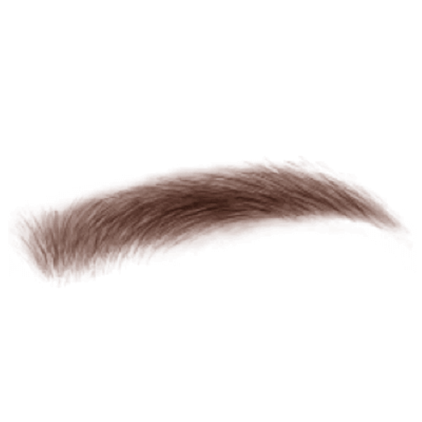 Бровья на прозрачном фоне