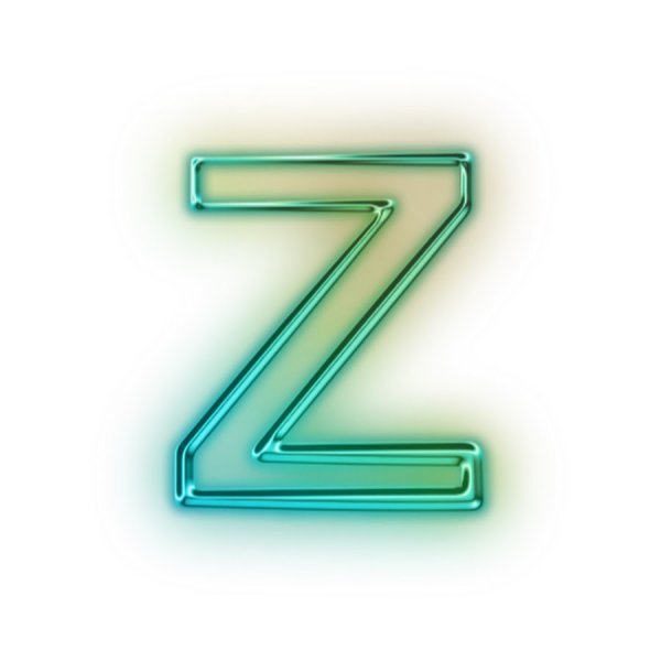 Красивая буква z