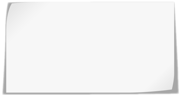 Белый лист бумаги