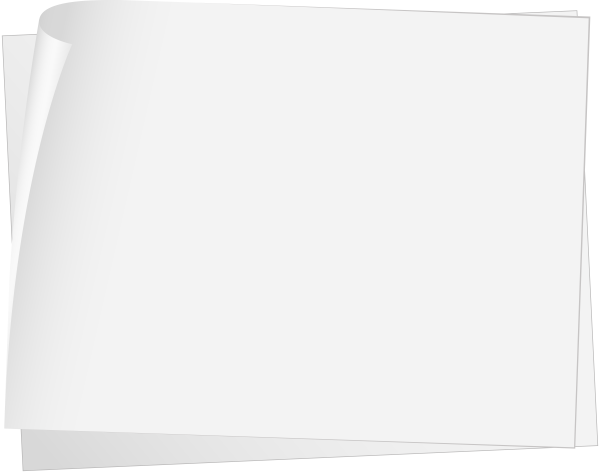 Белый лист бумаги для фотошопа