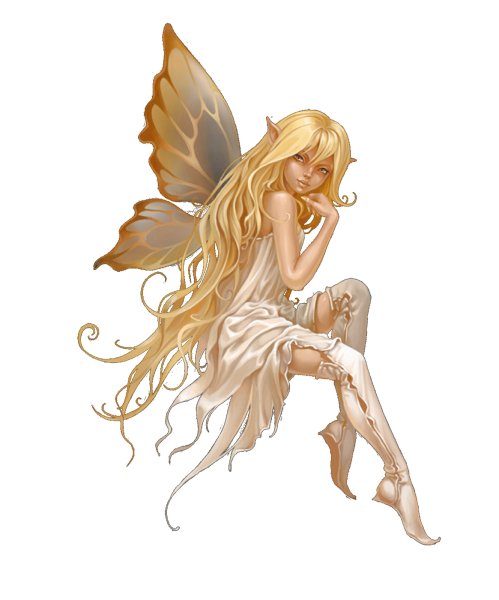 Эльф с крыльями