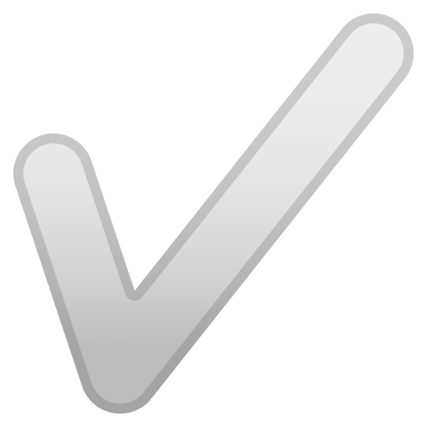 Белая галочка