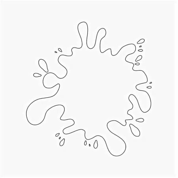 Пятно раскраска