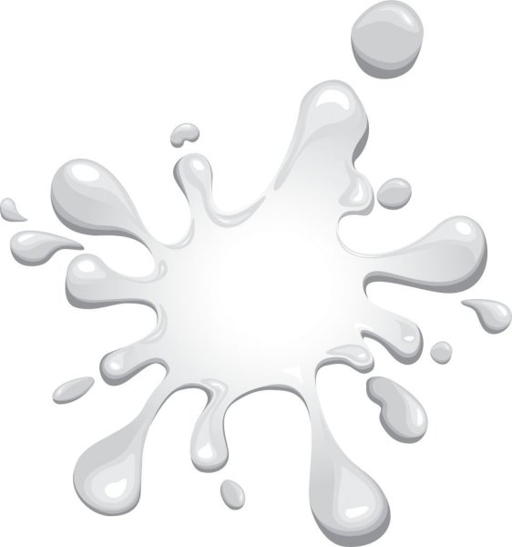 Белая Клякса