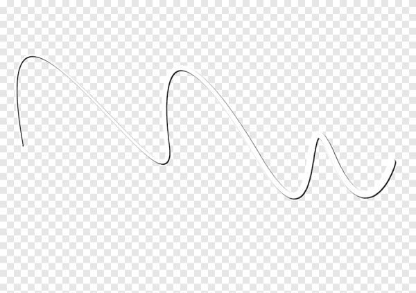 Белые изогнутые линии