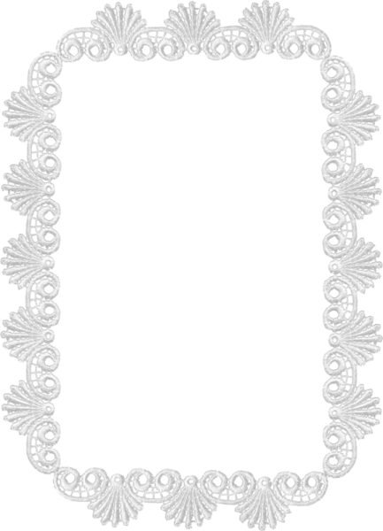 Кружевная рамочка